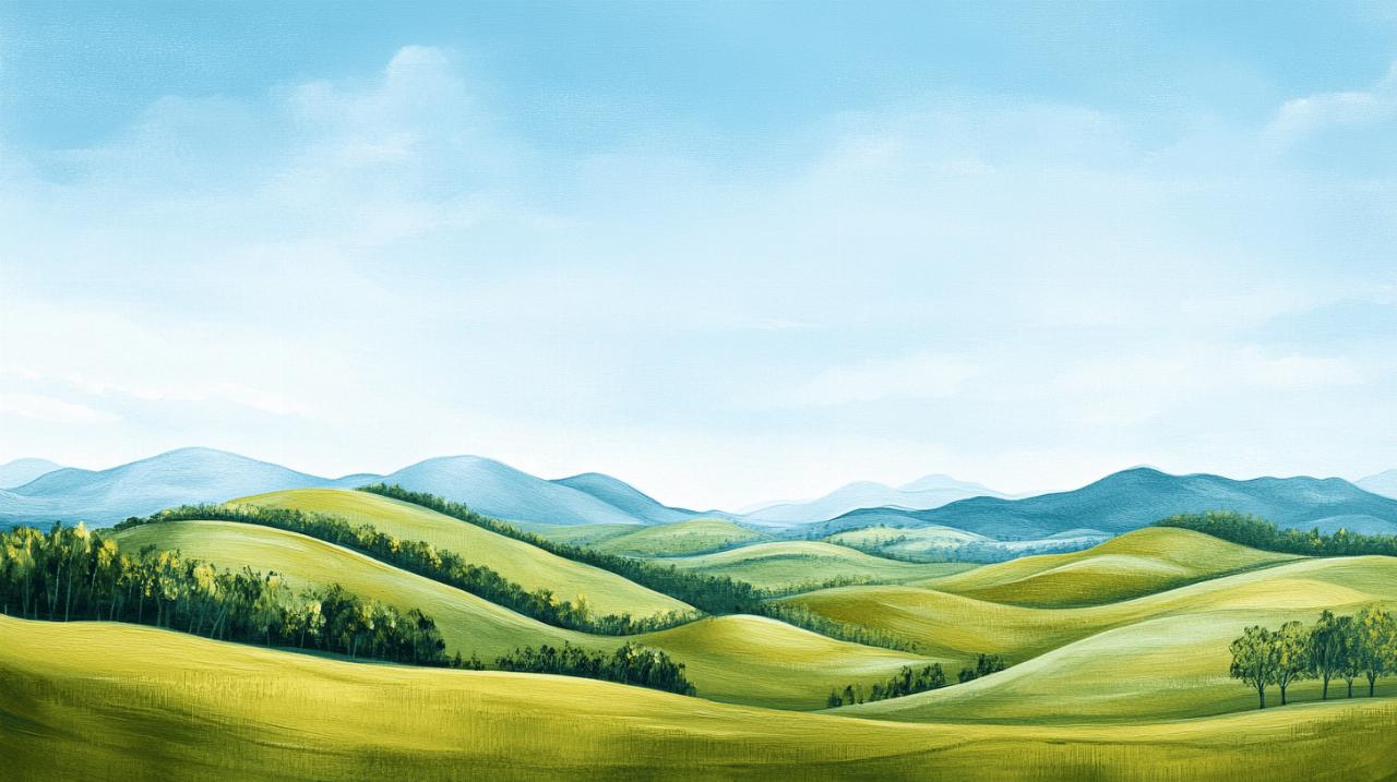 Tableau Paysage Campagne en Verre Acrylique : Allier esthetique et respect de l’environnement