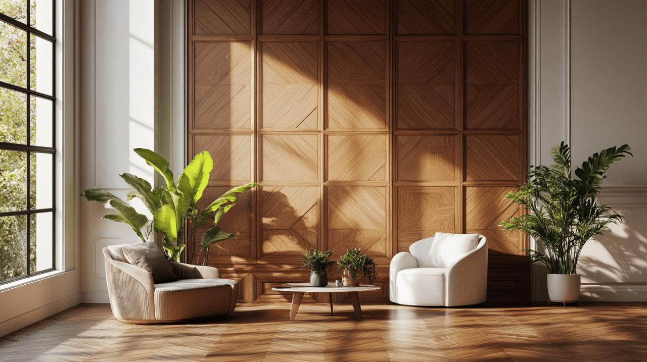 Installation facile : transformez vos murs avec du parquet mural ce weekend